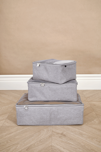 Pakkauskuutiot matkalaukkuun, 3 kpl