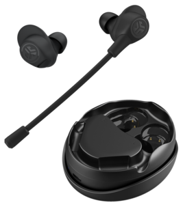 JLab Work Buds in ear-hörlurar med avtagbar mikrofon