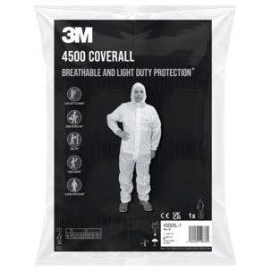 3M 4500 skyddsoverall engångsoverall kategori I