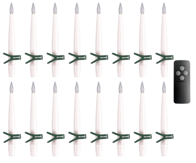 Trådlös julgransbelysning med flammande låga, Northlight