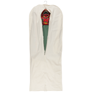 Bunadspose i bomull med glidelås