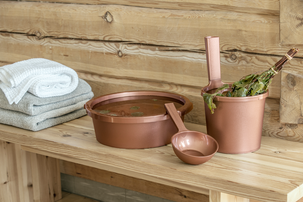 Bastustäva med handtag 5 liter