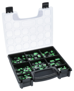 Nemiq AS SC-2345S2 TL26 toppklemme strøm, 300 deler