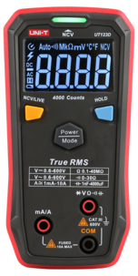Digitaalinen yleismittari UT123D True RMS