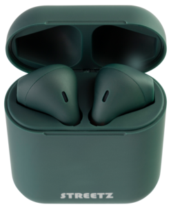 Streetz True Wireless Stereo semi-in-ear, trådlösa hörlurar