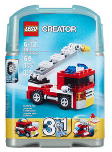 Minibrandbil Lego Creator