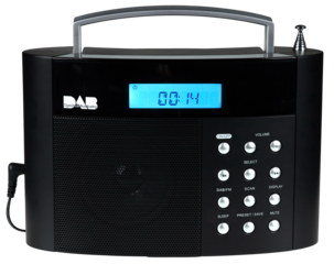 DAB+/FM-radio Exibel