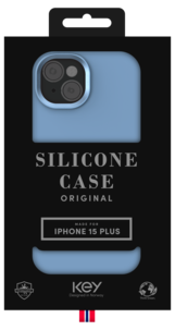 Silikondeksel for iPhone 15 Plus, Key Original