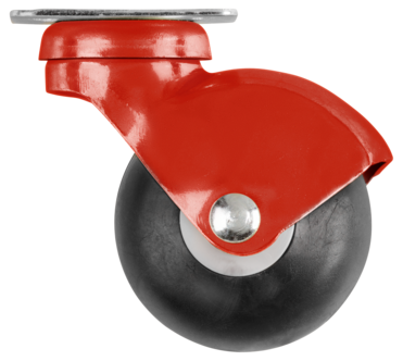 Möbelhjul Boule, röd