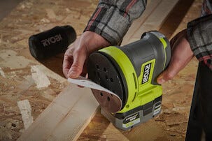 Ryobi excenterslipmaskin One+ 18 V RROS18-0, batteridriven