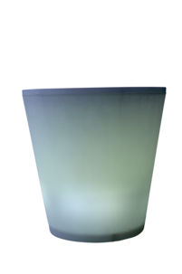 Krukke med belysning