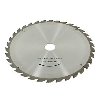 Sageklinge HM 34T 255x30 mm