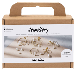 Creativ Company Mini DIY Kit Smycken, örhängen och ring