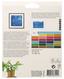 Vaxkritor akvarell Reeves