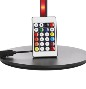 Gulvlampe RGB med effektfullt lys og fjernkontroll Cotech