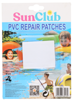 Lappesaker for oppblåsbare badeleker, 10-pakning