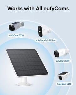Eufy Aurinkopaneeli eufyCam-kameraan, 3 W
