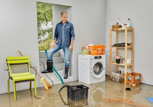 Gardena Set 9000 dränkbar pump, flottörbrytare, 300 W