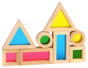 Sateenkaaripalikat aistipalikat 8 osaa, yli 2-vuotaille