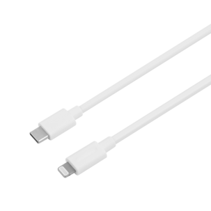USB-C- til Lightning-lader med kabel og holder, PD, 1 m, 3 A, 20 W