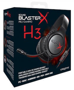 Headset gaming Creative Sound BlasterX H3