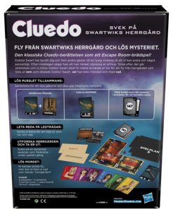 Cluedo – svek på Swartwiks herrgård, Hasbro, 10+