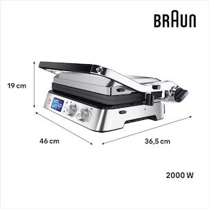 Braun multigrill 9 CG9047, extra stor bordsgrill