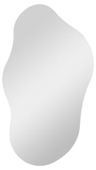 Bølge, speil uten ramme for vegg, 60 x 35 cm