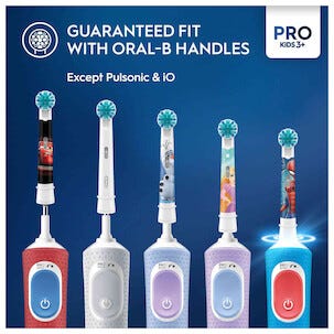 Oral-B Pro Kids 3+ borsthuvuden refill, 4-pack