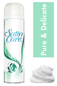 Rakgel Gillette Satin Care Pure & Delicate