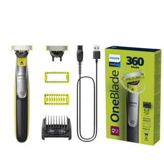 Philips OneBlade Face and Body QP2834/23, elektrisk barberhøvel
