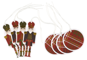 Hängetiketter Jul 8-pack