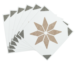 D-C-Fix självhäftande väggplattor 15,25 x 15,25 cm, 6-pack