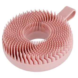 Massageborste för ansikte, rengöringsborste silikon, 9 cm