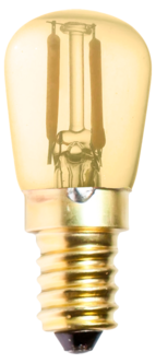 Päronlampa LED E14 tonat glas Northlight