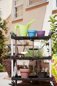 Hyllyvaunu, kokoontaitettava työkaluvaunu