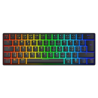 Deltaco Gaming DK470 tangentbord 60 procent RGB
