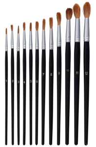 Penslar hobby/akvarell Sang 12-pack