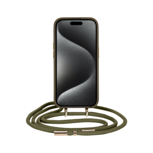 Anmiki Crossbody Phone Case iPhone 15 Pro mobilskal med axelrem