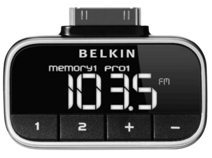 FM-sändare för iPod/iPhone, Belkin TuneFM
