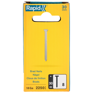 Rapid Nr 8 dykkert til spikerpistol, galvanisert spiker