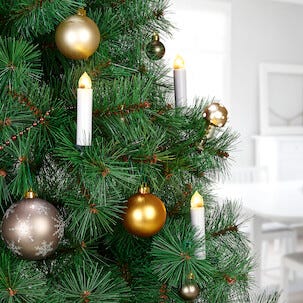 Northlight, trådløse juletrelys med fjernkontroll