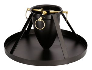 Kuusenjalka mustaa metallia