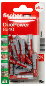 Fischer universalplugg DuoPower
