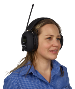 Hörselskydd med FM/DAB+ radio