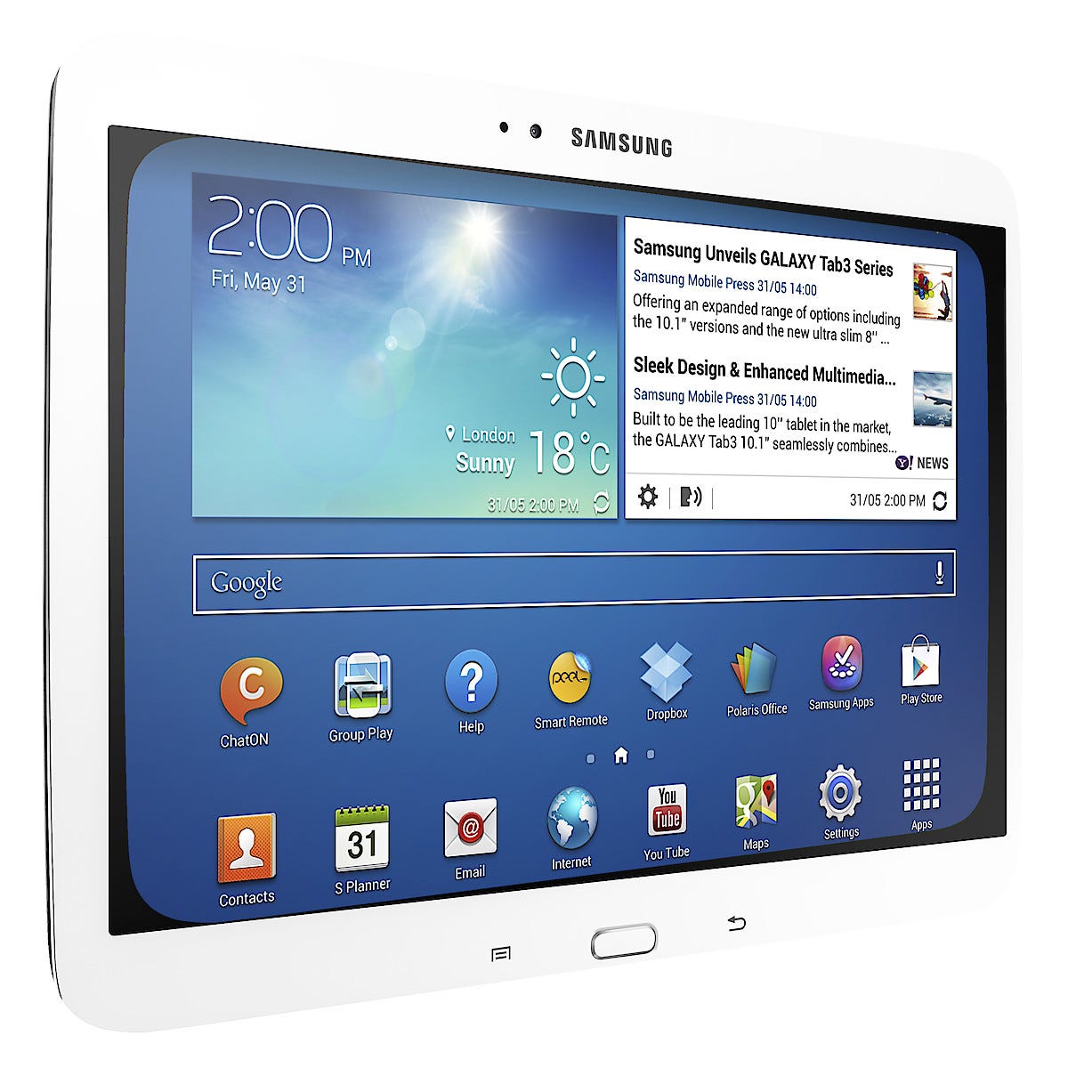Samsung Galaxy Tab 3 10,1 WiFi nettbrett | Clas Ohlson Ladekabel til elbil Type 2 Mode 3 | Clas Ohlson