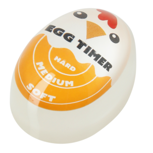 Äggtimer med färgskiftning för perfekt kokta ägg