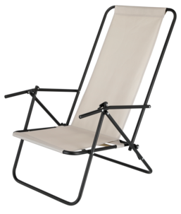 Brassestol, hopfällbar solstol 