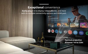 Strong MIRA1 Google TV-projektor 1080p 300 lumen
