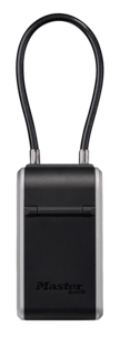 Masterlock nøkkelskap med kode og vaier